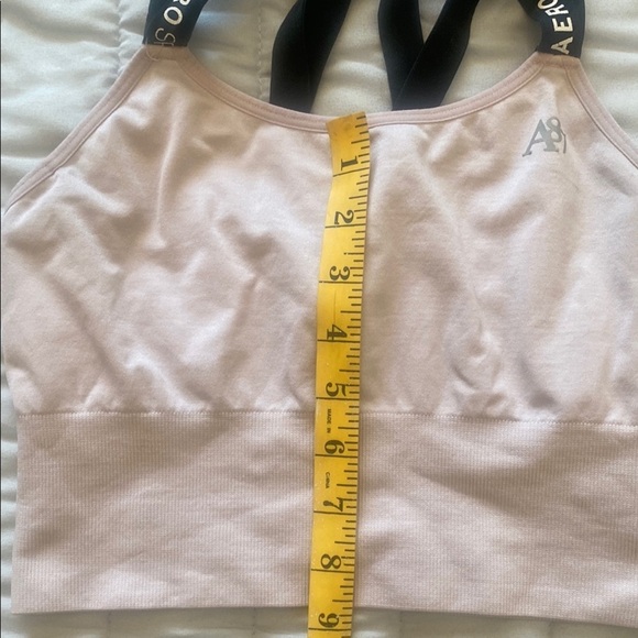 Aeropostale Blush Pink /Light Purple Sports Bra M - Picture 5 of 6